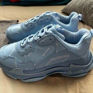 Balenciaga Triple S Light Blue US 11